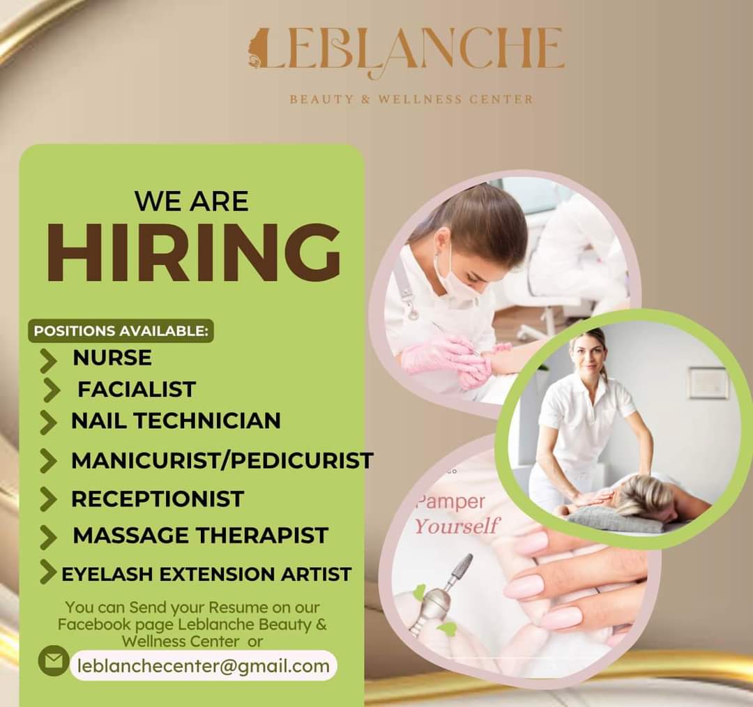 Leblanche Beauty & Wellnes Spa job hiring image