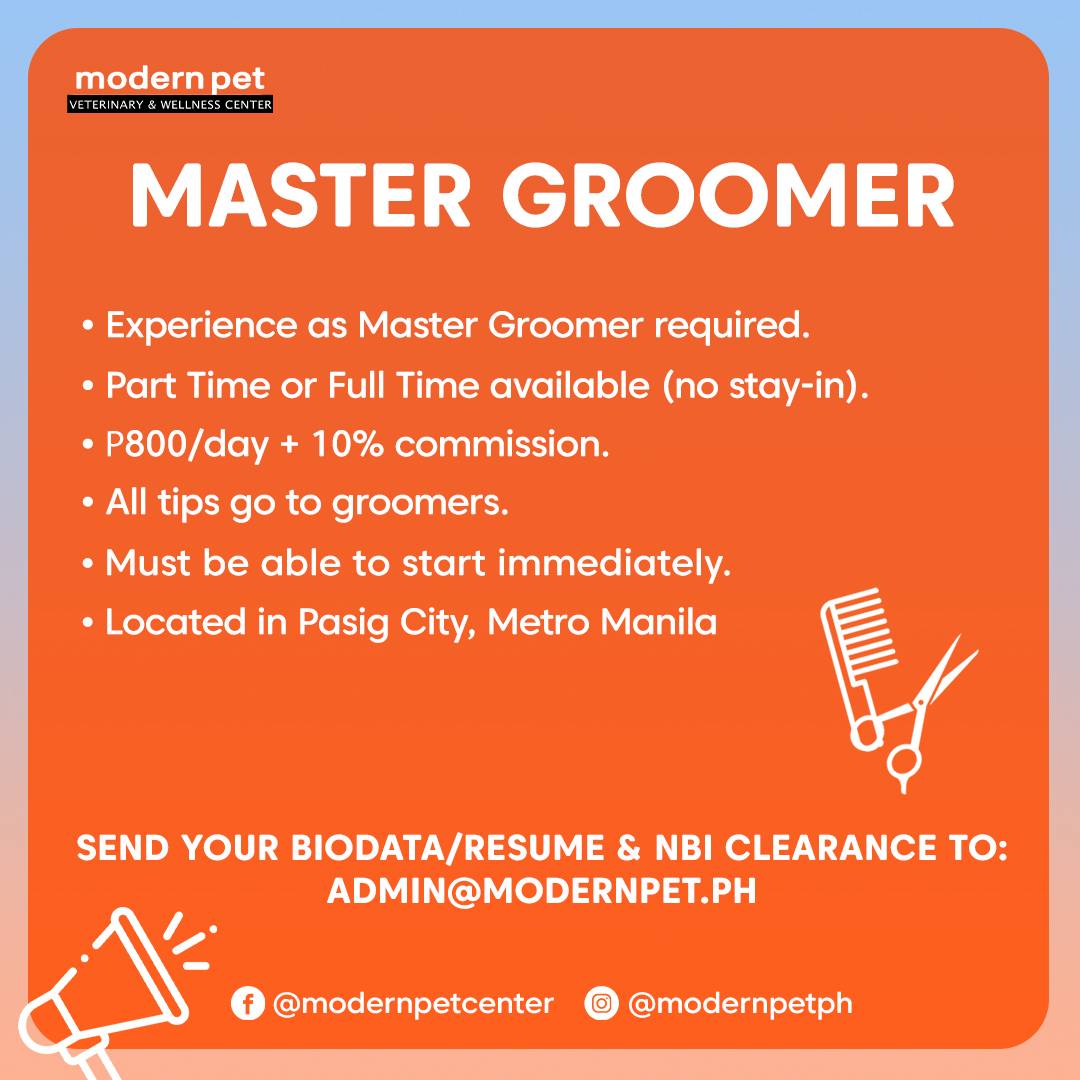 Master Groomer and Assistant Groomer image