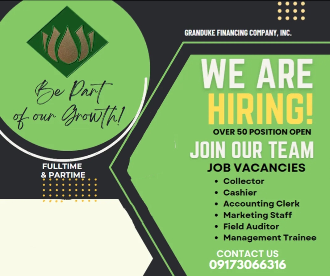 Granduke Financing Company job hiring image