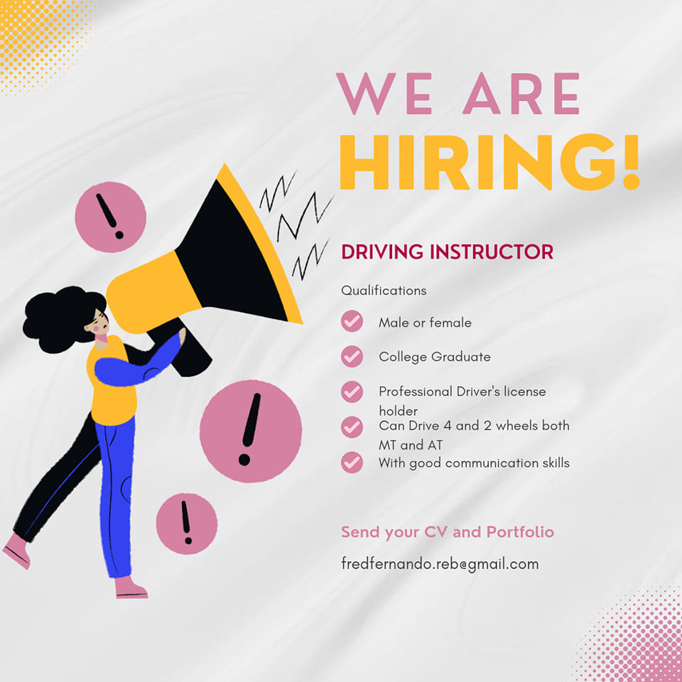 MMSU Driving School - Las Piñas job hiring image