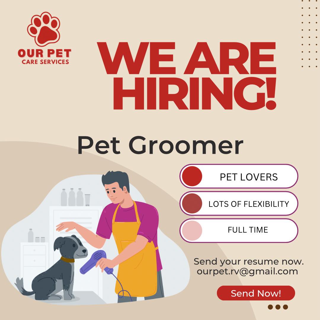 Our Pet Care Services - SM Sucat job hiring image