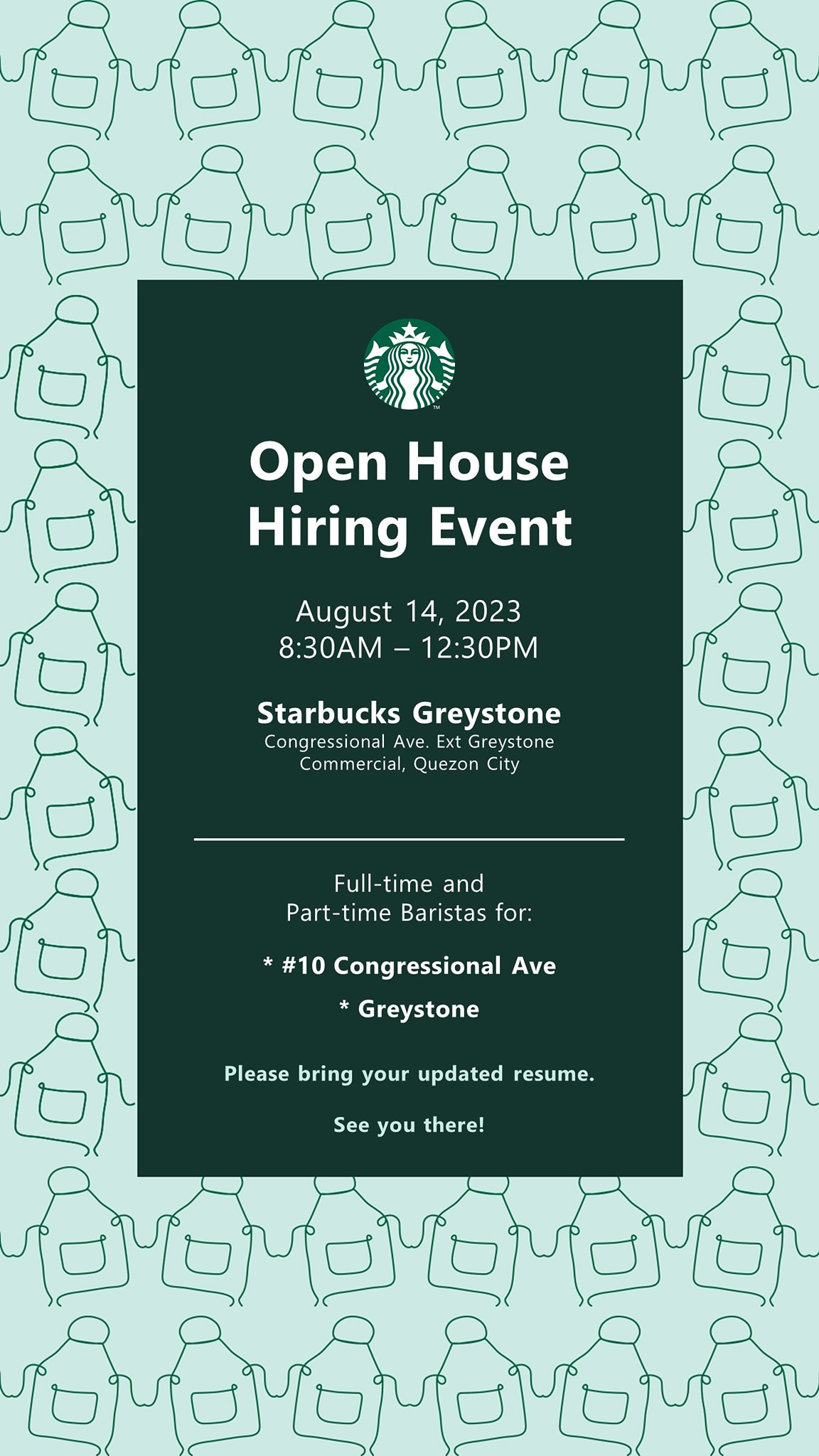 Starbucks - Greystone job hiring image