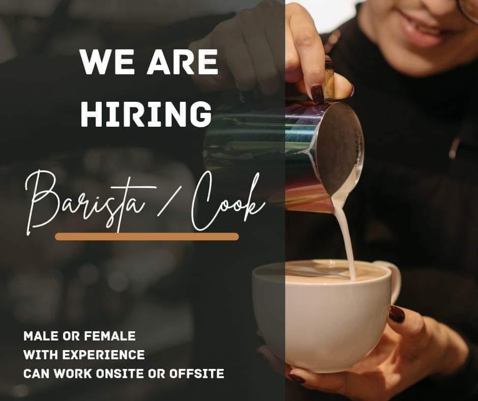 1 Barista/Cook and 2 Marketing Staff image