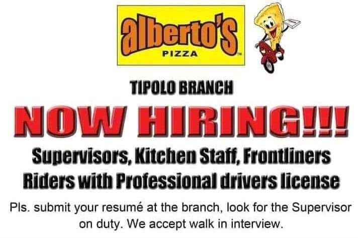 Alberto's Pizza job hiring image