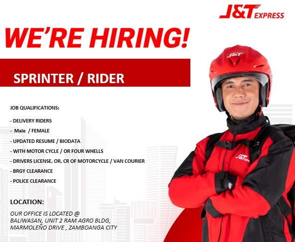 J&T Express job hiring image